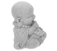 Ipetboom Buddha Statue Decor for Fish Tank Decorations, Vintage Blue
