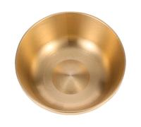 Ipetboom Buddhist Offering Bowl Polished Thickened Water Rice Oil Fruit Salt Flower Bowl for Meditation Yoga Decor Indoor Outdoor Use Ritual Supplies