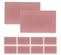 Ipetboom Business Double Side Metallic Business Card Look Stable and Vibrant Personalization Blank with Advanced Sublimation Technology 100pcs Aluminum Cards for Sublimation Suitable