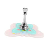 Ipetboom Butterfly Nail Art Stand Acrylic Reusable Display for Salon 3d Nail Charms Flower Decals