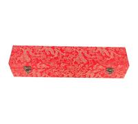 Ipetboom Calligraphy Painting Scroll Box Protective Case with Copper Hook Luxury Flannelette Storage for Artworks and Scrolls Water and Sunlight Resistant Portable and Deformation-Resistant