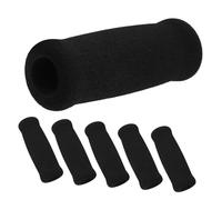 Ipetboom Cane Grip Replacement Hand Grips 5pcs Non-Slip Foam Walking Cane Handle Wraps Thick Comfortable for Elderly Mobility Support