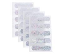 Ipetboom Cartoon Bandages 20Pcs Glitter Waterproof Strips for Cuts Scrapes and Shower Use