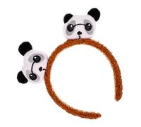 Ipetboom Cartoon Hair Band Women's Spa Headband Panda Pattern Face Washing Headband for Makeup