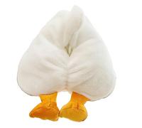 Ipetboom Cartoon Plush Duck Butt Tissue Box Decorative Napkin Holder for Home Office Car Creative Soft Paper Towel Dispenser with Artistic Desktop Design