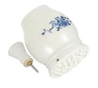 Ipetboom Ceramic Moxa Massage Pot Versatile Moxibustion Massager for Relief Relaxation and Fatigue Reduction Safe Skin Touch Design for Therapy