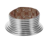 Ipetboom Chunky African Choker Necklace for Women Lightweight Tribal Collar Jewelry Punk Style Unique Statement Long Neck Accessory for Special Occasions