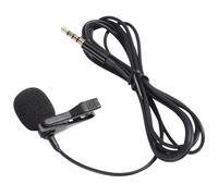 Ipetboom Clip-On Mini Tie Clip Microphone for Mobile Phones, Phone Karaoke Mic with Omnidirectional Condenser, Portable Lapel Mic for Voice Recording and Outdoor Use