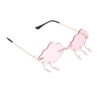 Ipetboom Cloud Sunglasses PC Rimless Chic Stylish Eyewear Not Easy to Get Deformed and Broken Guard Eyes from Sunlight for Summer Beach