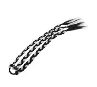 Ipetboom Colorful Hair Extensions for Boy Girl Double Ponytail Synthetic Wigs Rubber Bands for Girls for Cosplay and Dress-up Parties