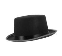 Ipetboom Conjuring Hat for Halloween Cosplay Lightweight Magician Costume Prop for Stage Performances Parties Role Playing Accessory Small