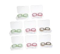 Ipetboom Convenient Contacts Case Replaceable Holder Lens Tools for Eye Care on The Go
