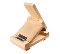 Ipetboom Convenient Dough Pressing Mold Wooden Dumpling Tool Food Grade Kitchen Gadget for Empanadas Shells and More Reusable Manual Dough Presser with Comfortable Hand Feel