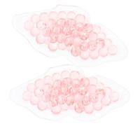 Ipetboom Cooling Lip Gel Pads 2pcs 8cm Thick Lip-shaped Reusable Cold and Hot Compress Patches for Summer Lip Care and Swelling Relief