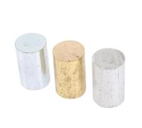 Ipetboom Copper Iron and Aluminum Cylinders for Physics Density Experiments Blocks for Educational Use Practical and Easy to Clean Physics Density Investigation Tools