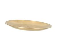 Ipetboom Copper Pentacle Candle Holder Tray Round Decorative Altar Plate Table Centerpiece for Rituals and Ceremonies Smooth Easy Clean Surface with Classic Pentacle Design Compact