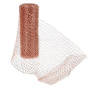 Ipetboom Copper Wire Mesh Roll Hole Filler and Weep Hole Covers for Garden Plants, Easy Installation, Brown Copper Material to Protect Plants from Rodents and Snails