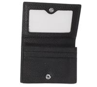Ipetboom Creative Bi Fold Wallet for Men Multi Card Buckle and Zipper Design Clutch for Office and Daily Use Black Bifold Purse for Credit and Id Cards