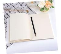 Ipetboom Creative Thickened Sketch Book Rose Blank Plain Drawing Notebook with Eye-Protection Colored Paper Portable Art Pad for Students and Artists Gift for Painting and Graffiti