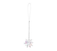 Ipetboom Crystal Snowflake Hanging Decor Pendant for Garden and Window Elegant Rainbow Light Catcher Ornament for Indoor Outdoor Party Decoration and