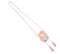 Ipetboom Cute Bunny Crossbody Bag with 100cm Strap - Hand Embroidered Cartoon Rabbit Shoulder Purse for Spring Outings and ’s Casual Use