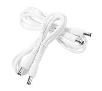 Ipetboom Dc Power Cord Nail Drill Handle Cables with Wear Resistance and Flexible Design Replacement 2pcs 1 Meter White for Manicure Machine Suitable for Nail Salon and Home Use