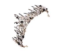 Ipetboom Delicate Vintage Princess Crown for Women Elegant Wedding Tiara Headband for Brides and Girls Durable Hair Jewelry for Birthday and Special Occasions