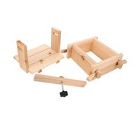 Ipetboom Detachable Tofu Maker Mold Press Household Wooden Box for Homemade Tofu and Cheese User Friendly Compact Soybean Curd Tool for Breakfast and Kitchen Use