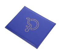 Ipetboom Disability Certificate Protector Cover Dark Navy Social Security Card Holder Sleeve Anti-Lost Badge Wallet for Disability Id Card Security Use