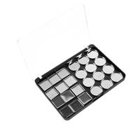 Ipetboom DIY Eyeshadow Palette 24-grids Magnetic Empty Makeup Palette Portable Case