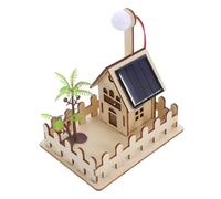 Ipetboom DIY Solar Powered Garden Lamp Kit for Educational Science Experiment Creative Pathway Light Assembly Supplies for Learning Solar Energy Principles