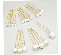 Ipetboom Diy Your Style Pearl Hairpin Women's U-shaped Hairpin Hair Clip for Wedding Party Casual Celebration