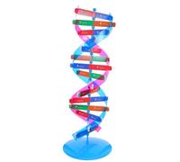 Ipetboom DNA Double Helix Model Kit - DIY Molecular Structure Science Educational Tool for Genetics and Biology Lessons, Classroom DNA Learning Kit with Plastic Components, STEM Teaching
