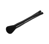 Ipetboom Double Ended Nose Contour Makeup Brush for Women u Shaped High Nose Bridge Powder and Liquid Foundation Brush Black Dual Function for Precise Facial Contouring