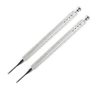 Ipetboom Ear Acupuncture Point Probe Pen 2-Pack Lightweight Portable Facial Reflexology Tools for Ear Point Massage and Body Acupressure Therapy