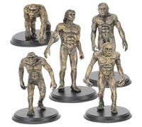 Ipetboom Educational Human Evolution Model for Plastic Primitive Man Figures Realistic Teaching for Learning Human Origin and Evolution History Suitable for Boys and Parties