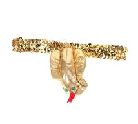 Ipetboom Egyptian Snake Headband Headband Halloween Party Supply for Women Men Stage Performance Decor
