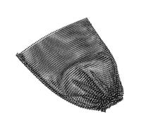 Ipetboom Elastic Rhinestone Fishnet Headscarf Black Mesh Turban Headband for Rave Party Festival Nightclub Comfortable Stretchy Crystal Hair Wrap