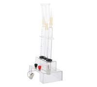 Ipetboom Electrolysis Water Apparatus Educational Science Experiment Kit for Classroom Use Compact Hydrogen Generation Equipment for Students for Schools and Research Institutions