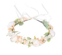 Ipetboom Elegant Bridal Flower Wreath Headdress Gypsophila Hair Bad for Wedding Party