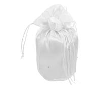 Ipetboom Elegant Flower Embroidered Wedding Purse for Bride Compact Bridal Money Pouch with Keepsake Storage for Essentials for Weddings and Special Occasions