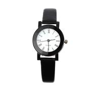 Ipetboom Elegant Lady Quartz Watch Women Leather Casual Watch Pu Strap for Family and Friends Minimalist Style