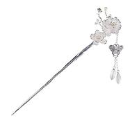 Ipetboom Elegant Plum Stick Tassel Hair Accessory for Women Vintage Style Bun Holder for Traditional and Everyday Use