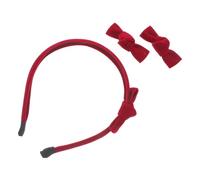 Ipetboom Elegant Velvet Bow Headband Women Hair Velvet Headband Girls Bow Hairband Soft Hair for