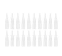 Ipetboom Empty Spray Bottle Refillable: 20pcs Portable Plastic Nose Spray Bottles, White Fine Mist Atomizers for Saline Water and Oils Nose Cleaner Container for Home Travel and Medical Use, 10ML