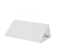 Ipetboom Erasable Foldable Name Plate Small Desk Seat Card Tent Card Blank Place for Classroom Office Seating Arrangements