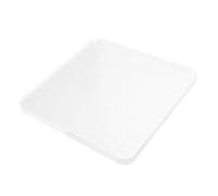 Ipetboom Ergonomic Acrylic Stamp Block Transparent Clear Stamping Board with Lines for Precise DIY Crafts Scrapbooking and Card Making