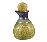 Ipetboom Essential Oil Bottles Dripping Bottle Decorative Ceramic Aroma Storage Jar Stopper