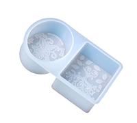 Ipetboom Ethnic Pattern Silicone Soap Mold for DIY Crafts Flexible Non-Stick Handmade Soap Making Mold Reusable Practical Design for Crafting