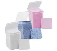 Ipetboom Eyelash Glue Cleaning Pads Non-woven Material for Salon Use Remove Glue Residue from Bottles and Eyelash Extensions These Professional Wipes Pads Per Box Total